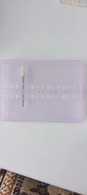 Caja de almacenamiento de brocas para uñas, contenedor vacío de exhibición, fresadora de acrílico, acceso a manicura, Full Beauty, 1 Uds., CH994