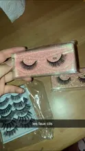 Pestañas postizas suaves 3D, pestañas largas y gruesas finas tupidas, hechas a mano, suaves, maquillaje para pestañas, herramientas de extensión, 5 pares