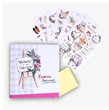 

Photo album Instax book "Wish Book (with easel)", "wedding" with a set of wedding stickers for wedding