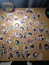 10/50 Uds mi héroe Academia pegatinas maleta portátil monopatín Izuku Midoriya podría Boku No Hero Academia Personaje de Anime calcomanías