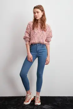 

Trendyol High Waist Skinny Jeans TWOSS20JE0004