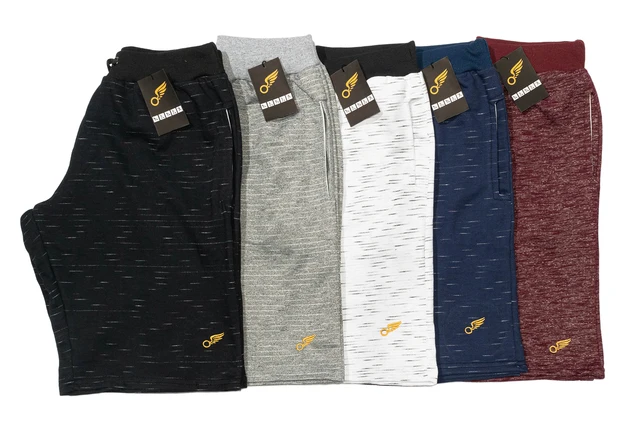 5 Kit Shorts Sweatshirt Shorts Basic With Tie Gym Workout Cheap Male Top 3 Pockets Beach Surf Adult Jet Colors