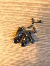 Hasp Hook Lock Case Furniture Jewelry Toggle-Latch Wooden-Box Wine Chest-Gift Bag 3-Size