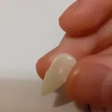 Colmillos de dientes de vampiresa para halloween, accesorios de bricolaje, pegamento para apoyos de dientes, Cosplay, respetuoso con el medio ambiente, fiesta de vampiresa