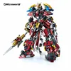 Microworld 3D Metal Puzzle Romance Of The Three Kingdoms Lu Bu Model DIY Jigsaw Desktop Decoration Toys Christams Gift For Teen 2