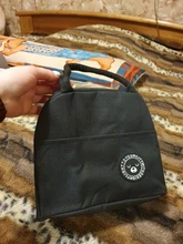 1 Uds fresco refrigerado bolsas de Nylon impermeable portátil cremallera térmica Oxford bolsos para la comida para mujer conveniente bolsa de caja de almuerzo bolsas de comida