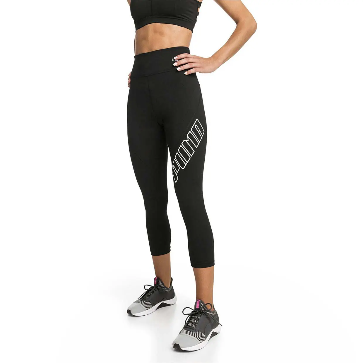 Puma-leggings logo yogini para mujer, calzado femenino, 51743004 - AliExpress Deportes y entretenimiento