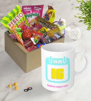 

Personalized Calendar Birthday Nostalgic Lezzetler Mug Seti-6