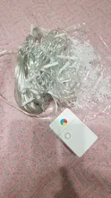 Led-String-Lights Christmas-Snowflakes Holiday Party Waterproof Connectable Wave