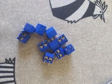 10 PCS KF301- 2P screw 5.0mm terminal block 2 Pin 3 Pin pcb terminal block Connector