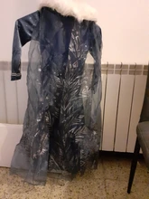 Vestido de princesa Elsa para niñas, vestidos de Cosplay, disfraces de nieve para niños, vestido de princesa, bata Infantil