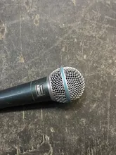 Cabezal de rejilla del micrófono de repuesto de malla de acero azul, accesorio de piezas de bricolaje