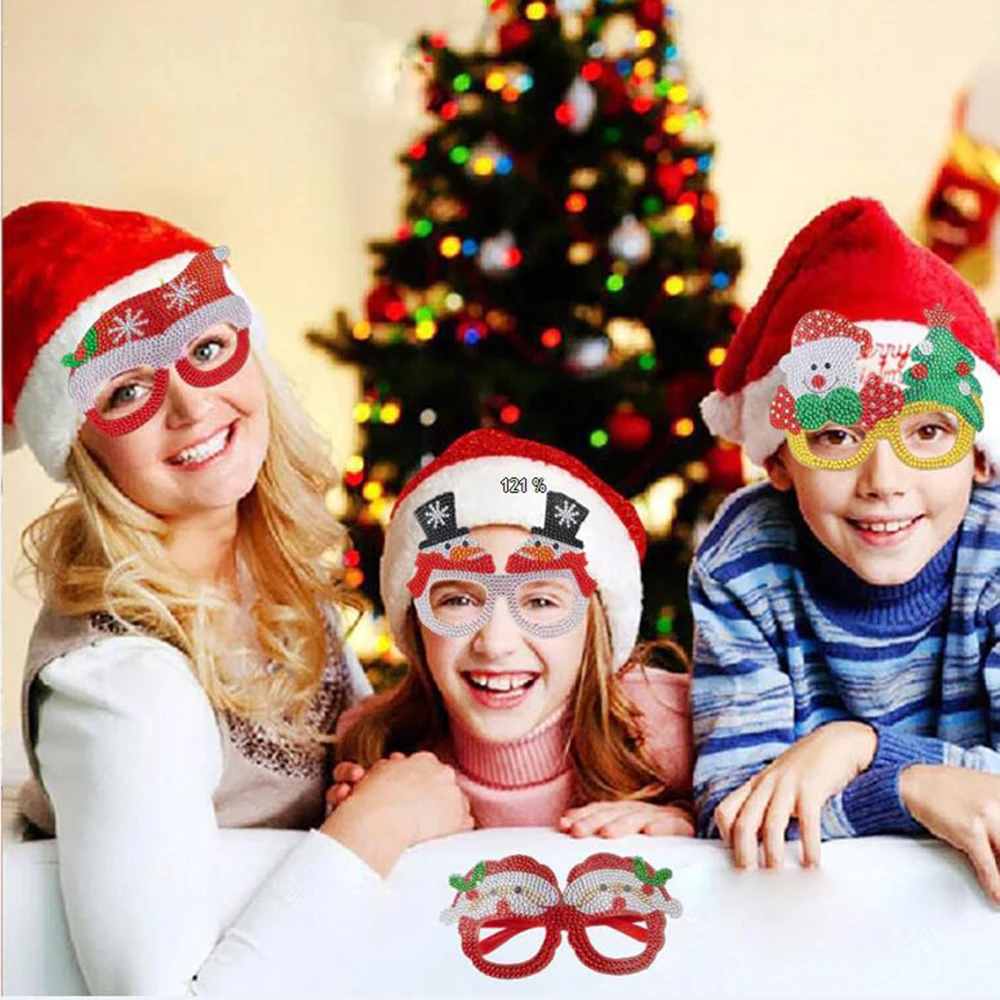 2022 Christmas Specials 2022 Christmas Kids Glasses New Year 2022 Diamond Embroidery Kit Special  Shaped Drill Diamond Painting Christmas Cute Glasses|Diamond Painting Cross  Stitch| - Aliexpress