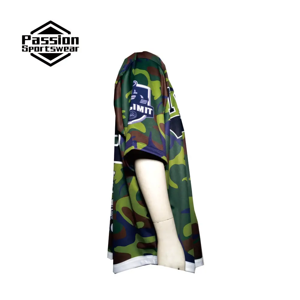 Customizable Baseball Jersey Team Shirt Print Team Personal Name Number Camo Baseball T-shirt Men/Women/Kids