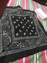 Headwear Scarf Bandana Hairwrap Sports Fashion Women Wrist Hip-Hop Double-Sided