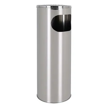

Waaste Paper Bin with Ashtray Confortime Metal (20 X 59 cm)