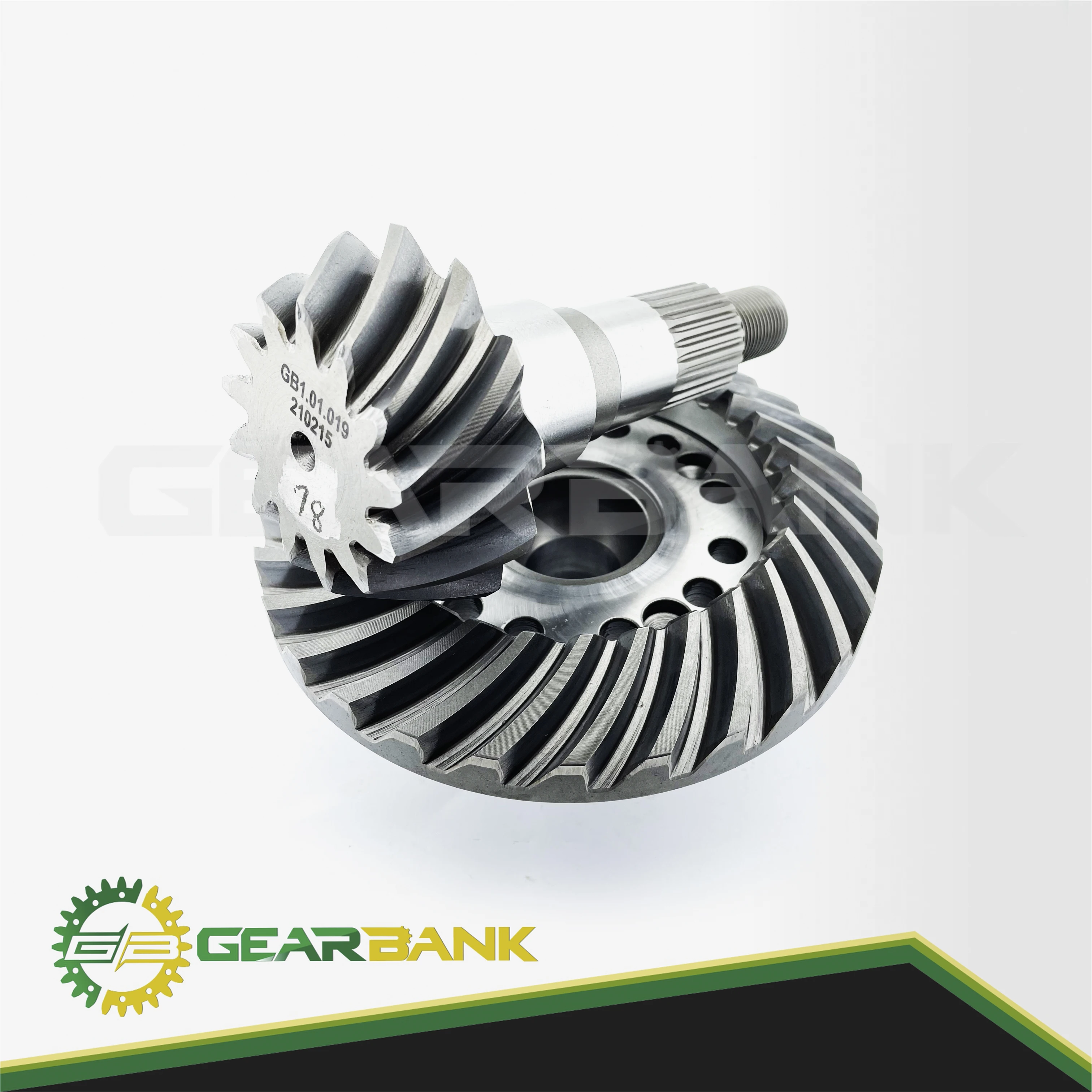 

Spiral Bevel Gear Set Crown Wheel Reference OEM AT167126 Z13/29 Compitable to JOHN DEERE Tractor Differential Conical Gear Kit