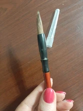 1 lápiz de pinceles de caligrafía China, Pelo de Lobo, pincel de escritura, mango de madera