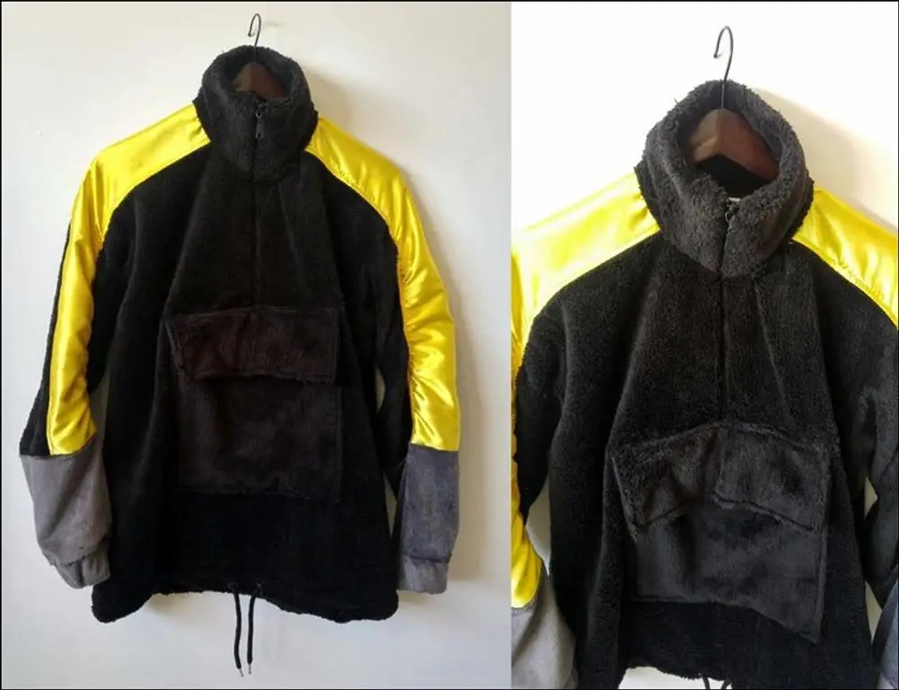 XS-6XL Новый Для мужчин негабаритных подстежка на искусственном меху куртки с