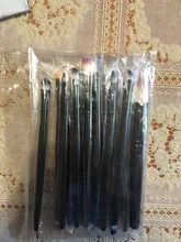 Juego de brochas de maquillaje profesionales, 15 Uds., sombra de ojos, base de maquillaje en polvo, pestañas, Kit de herramientas de belleza cosméticas