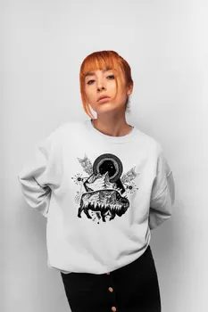 

Angemiel Wear Ethnic White Women Sweatshirts