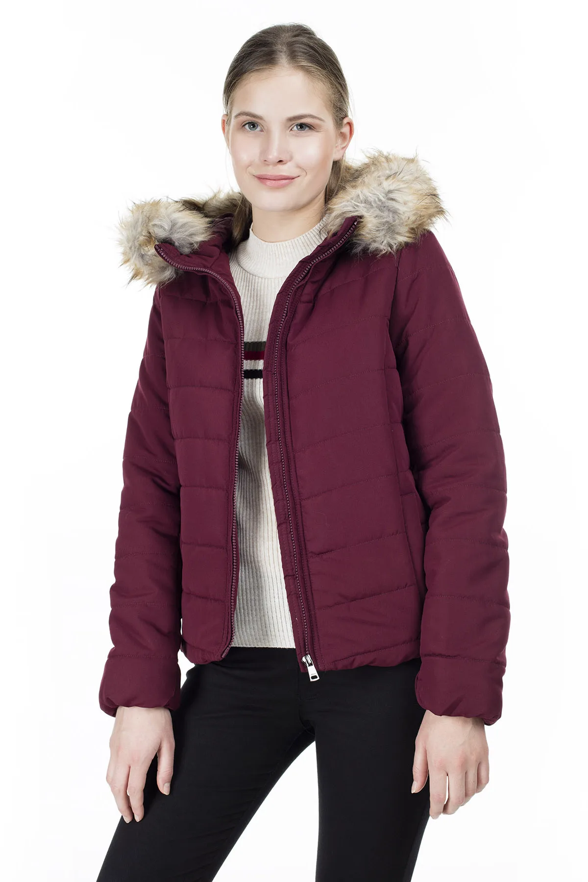 Damson Colour (Purpl Only Onlmelina пальто женские пальто 15193436 - Цвет: Damson Colour (Purpl