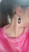 Guillotine Earrings Gift Witch Black Gothic Exquisite Personalizeds Ladies