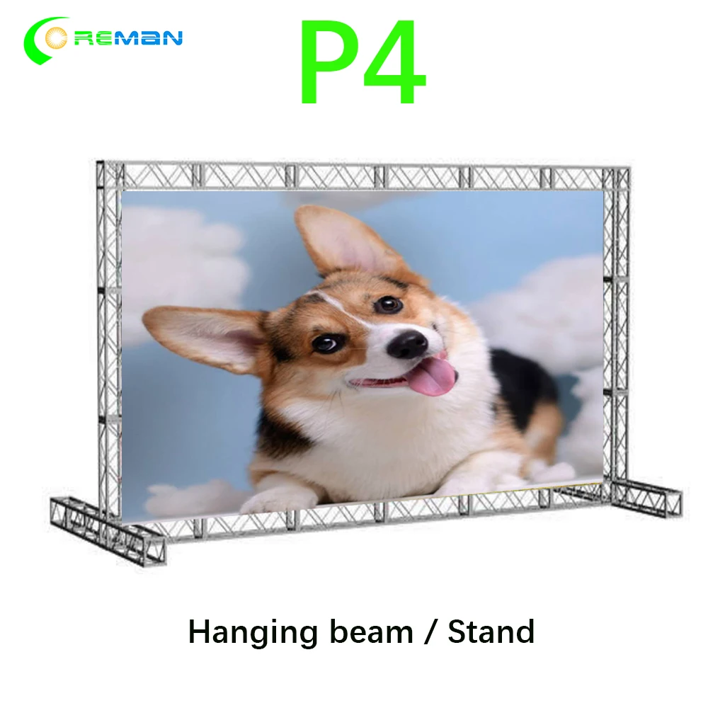 Переднее обслуживание p4 led видео настенная цена 960X960mm панель солнечных батарей