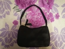 Bolso de piel sintética suave para mujer, bolsa de hombro pequeña de diseño a la moda, Color sólido Retro, Color púrpura