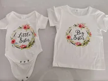 Ropa de algodón para bebé, ropa china para niña pequeña, ropa que combina con la hermana, mono, trajes, camiseta para niña recién nacida