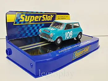 

Slot Car Scalextric Superslot H3913 Austin Mini Cooper s #106 Targa Florio 1962