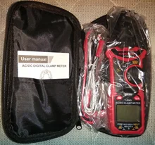 Habotest HT206D AC DC 600V 600A Ohm, Hz temperatura medidor de pinza Digital multímetro pinza amperimetrica