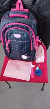 Backpack Schoolbag Kids Bookbags Primary Girls Princess Children Escolar Cute Stars-Print