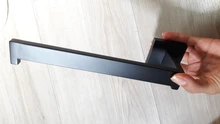 Robe Hook Paper-Holder Towel Rail-Bar-Rack Bar-Shelf Bathroom-Hardware-Set Tissue Black