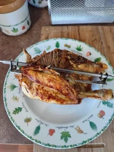 MIUI - Asador de Pollo Eléctrico 5 en 1, Horno de 360º MI-CYCLONE de 10L/12.7QT, Deshidratador Asador LED de gran capacidad, Freidora grande para uso doméstico