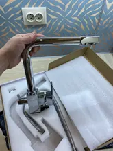 XOXO-grifo con filtro de agua potable para cocina, rociador con un solo orificio y rotación de 360 grados, CON MEZCLADOR montado en cubierta para fregadero, 81018