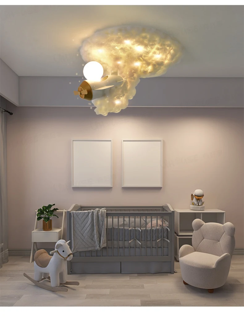 Creative Led Ceiling Lights Cloud Rocket Lamps For Children's Boy Bedroom Living Dining Room Indoor Daily Lightings AC90-260V led ceiling lights