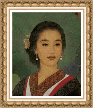 

CROSS STITCH KIT PANDATHREAD Culture Asiatica 513