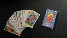Ricardo Cavolo-Cartas del Tarot del Fuego con guía electrónica, juego de cartas con libro explicativo, juego para leer el oráculo