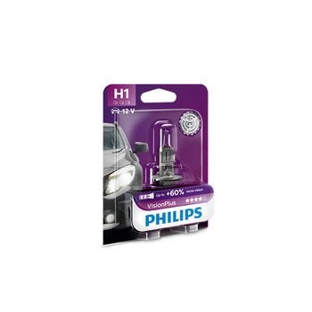 

PHILIPS 12258VPB1 H1 12V- 55W (P14,5s) ( +60% света) Vision Plus блистер (1шт.) 5301