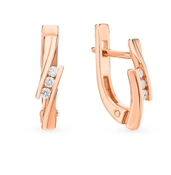 

Sunlight gold diamond earrings