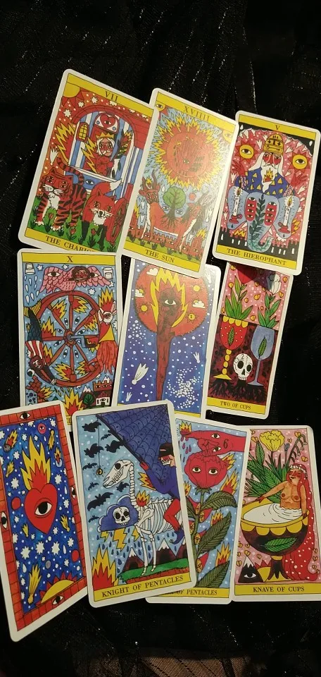 Отзыв о товаре Настольная версия Спиннер в форме звезды Tarot, английская версия, Tarot, карточка оракла, Веселая игра, гадания, судьба, настольные игры, PDF инструкция от пользователя Покупатель