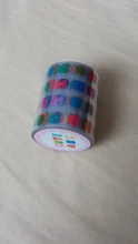 Pegatinas decorativas de oso Kawaii para manualidades, cintas Washi con letras del alfabeto, cintas Washi brillante, adhesivo para álbum de recortes