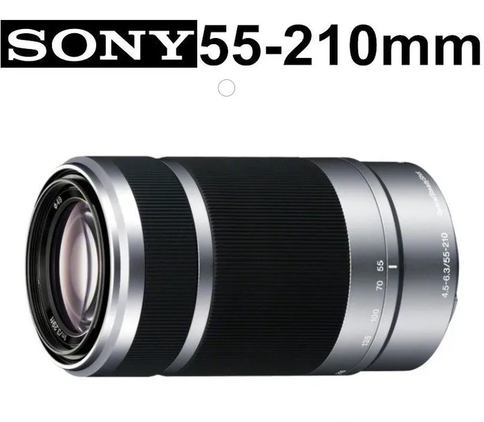 

New Sony E 55-210mm F4.5-6.3 OSS SEL55210 Lens Black For A5000 A6000 A6400