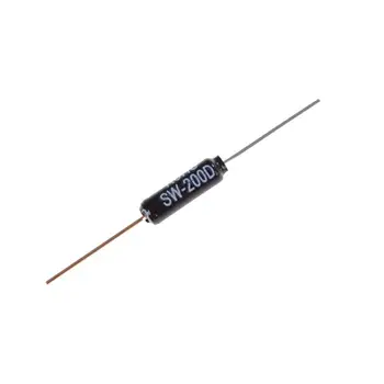 

Taidacent 10 Pcs SW-200D Vibration Sensor Switch Dual Ball Type Single Direction Tilt Sensitive Trigger Switch Tilt Ball Switch