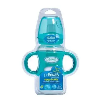 

Dr Brown'S Biberon Transition With Handles 270 ml Green