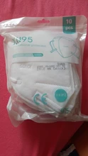 Mascarilla facial ffp2 KN95 con filtro, máscara antipolvo con ventilación, 100 Uds.