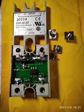 Solid-State-Relay Cover Single-Phase Control White-Shell 10DA 40DA SSR 25DA DC Plastic