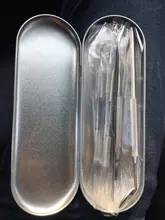 6 uds inoxidable Dental herramienta dentista diente limpio higiene recoge espejo Kit de salud Oral limpieza inspección tártara limpiador