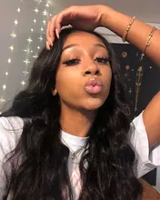 Lumiere-extensiones de pelo ondulado brasileño con cierre Frontal de oreja a oreja, mechones de ondas sueltas con 100% Frontal Remy